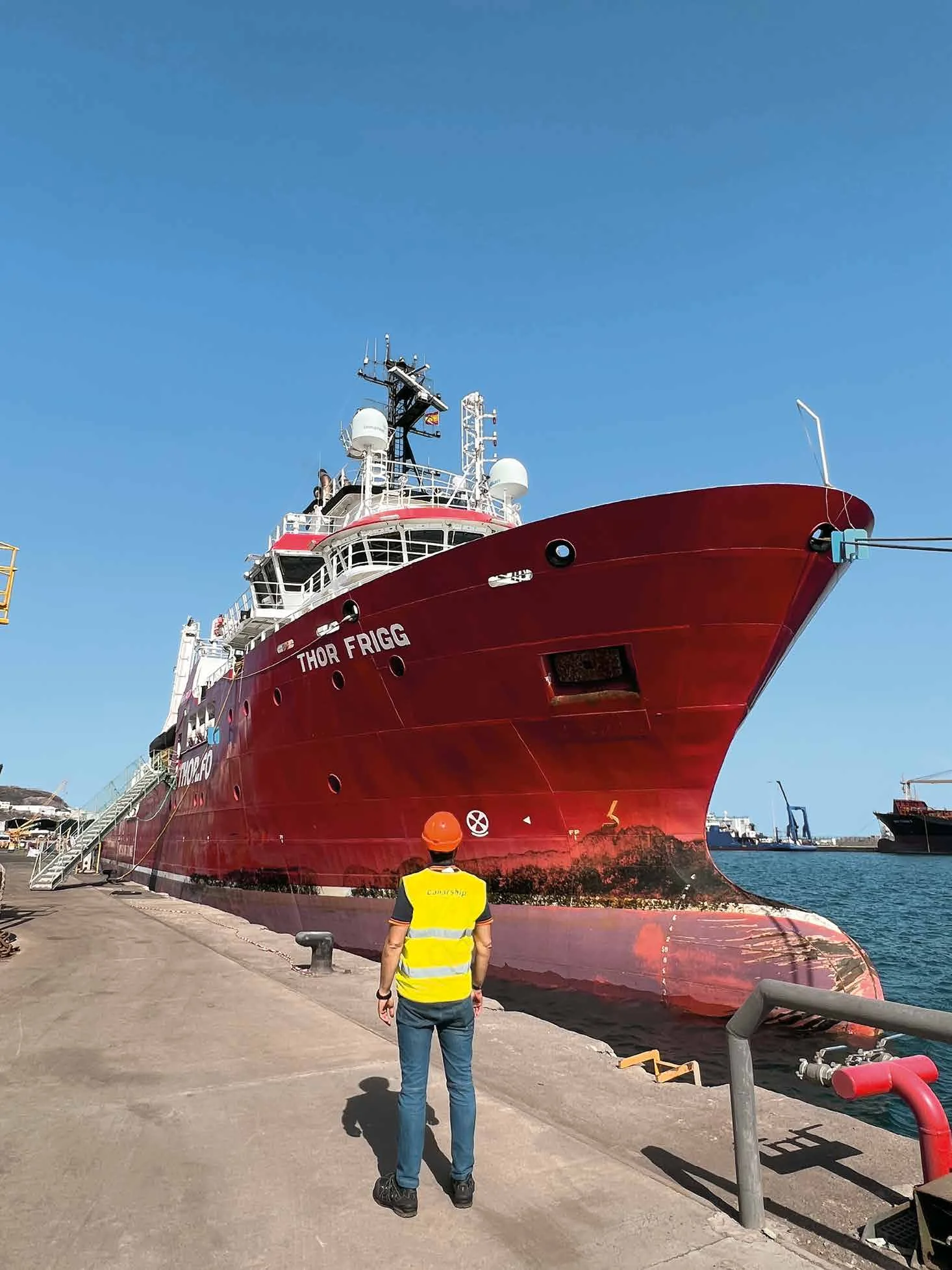 Canarship at an international maritime and energy event