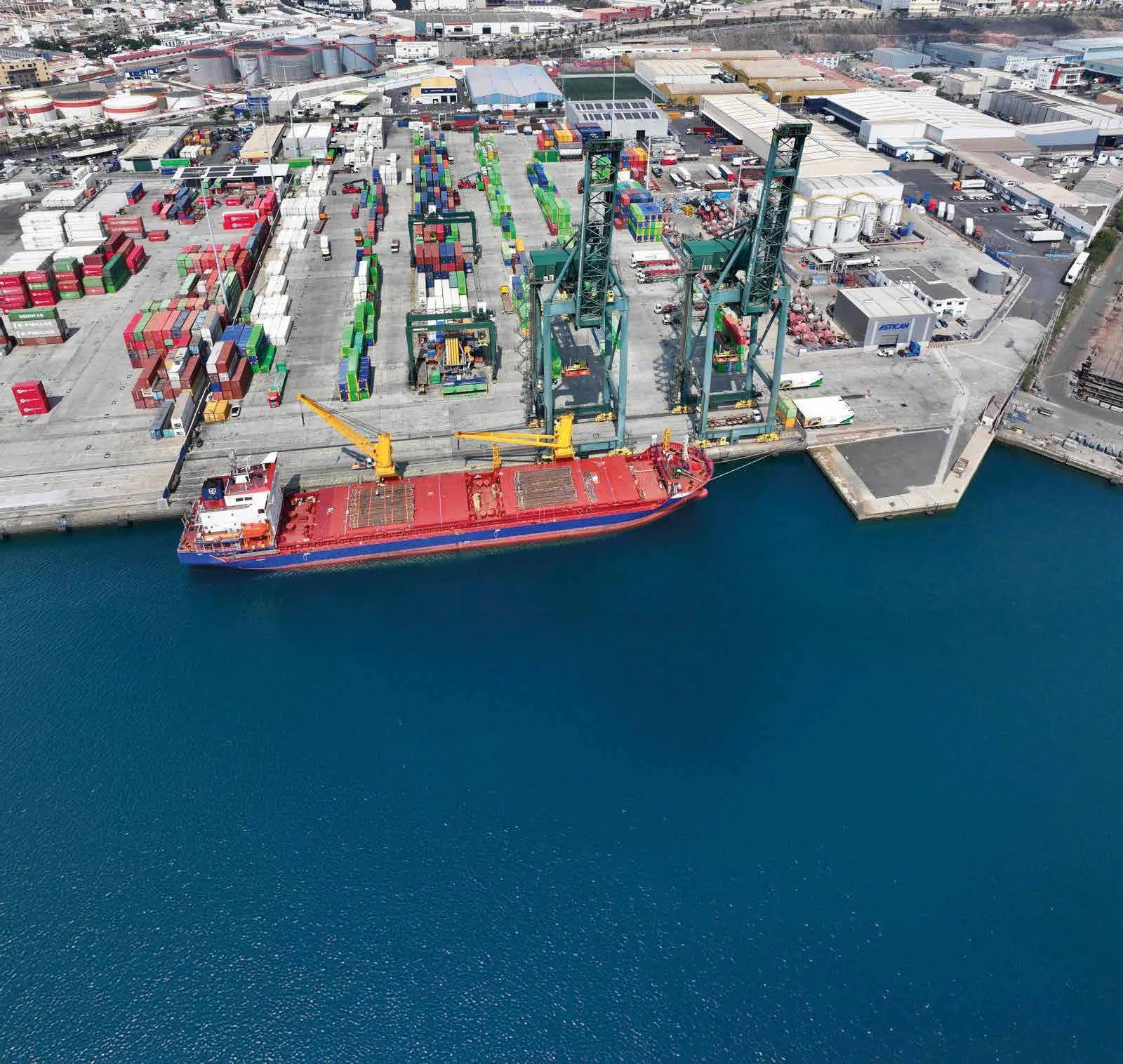 Canarship and the Port of Las Palmas